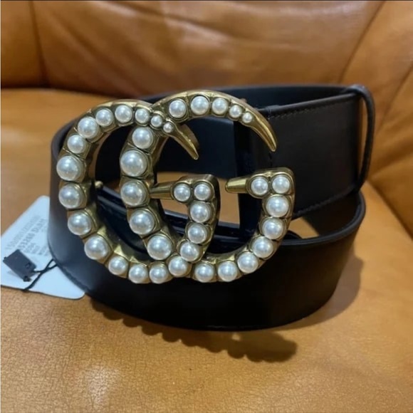 Gucci Pearl Belt (90 34/36 cm) - Picture 4 of 9